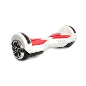 Гироскутер Smart Balance Transformers LED 8" (Белый с красным)